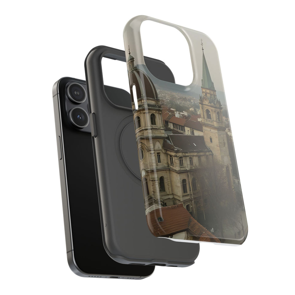 Stylish Impact-Resistant Phone Cases with Scenic Design, Durable Cell Covers, Perfect Gift for Travelers, Functional Phone Accessories
