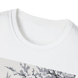 Sakura Samurai Unisex T-Shirt | Eco-Friendly Softstyle Tee, Anime Lover Gift, Casual Wear, Spring Fashion, Unique Art T-Shirt