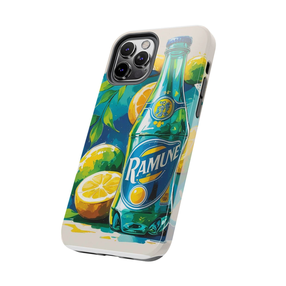 Tough Phone Case Vintage Ramune – Front View
