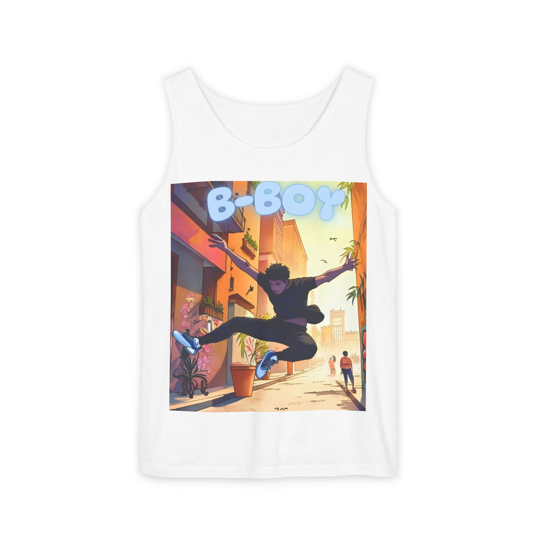 Urban Dance Vibes Tank Top - Perfect for Streetwear Style, B-Boy Culture, Summer Festivals, Dance Events, Active Lifestyle