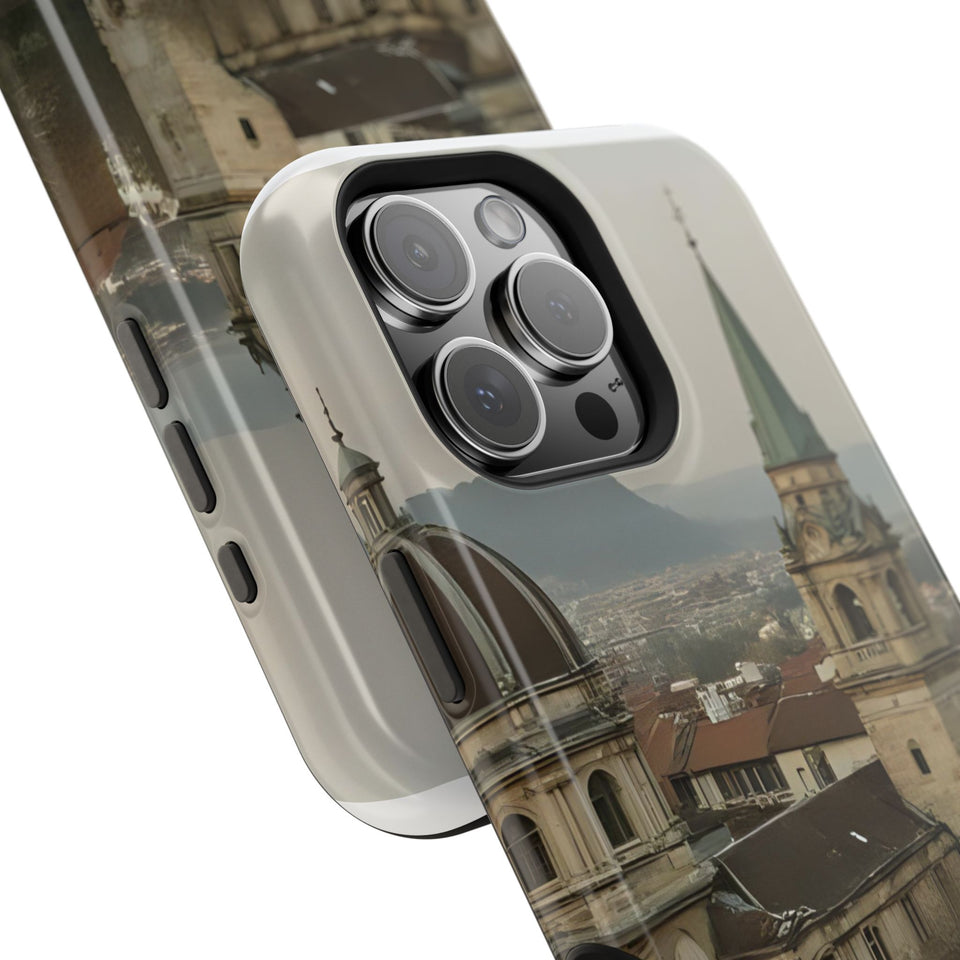 Stylish Impact-Resistant Phone Cases with Scenic Design, Durable Cell Covers, Perfect Gift for Travelers, Functional Phone Accessories