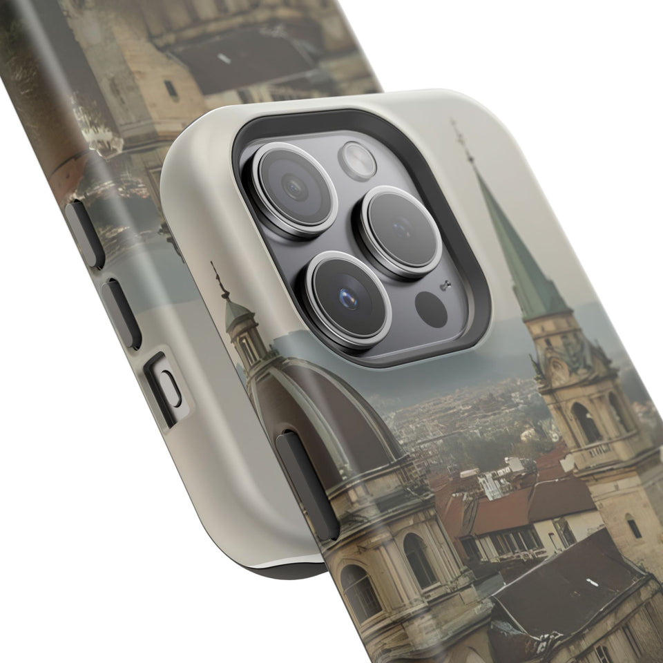 Stylish Impact-Resistant Phone Cases with Scenic Design, Durable Cell Covers, Perfect Gift for Travelers, Functional Phone Accessories