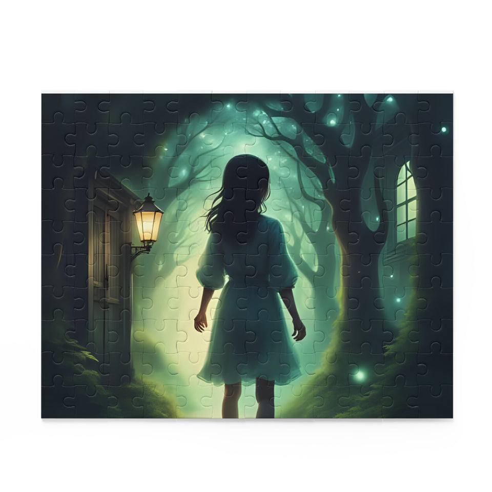 Dreamy Forest Puzzle - 120, 252, 500-Piece Jigsaw for Family Fun, Cozy Nights, Gifts for Puzzle Lovers, Home Decor, Relaxation Activity