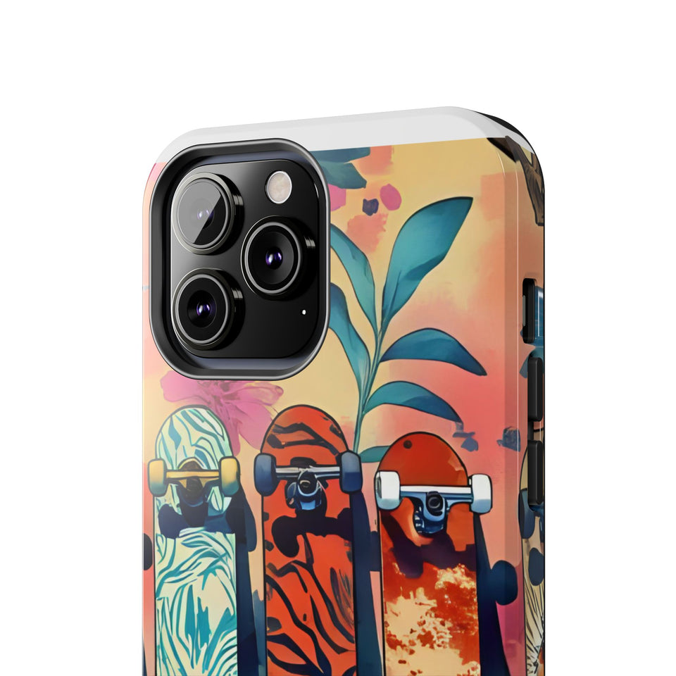 Skateboard Art Phone Case – Tough protective cover