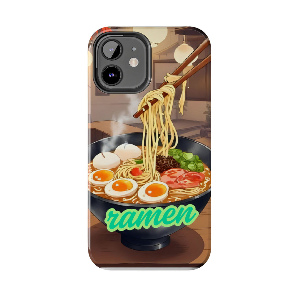 “Anime Ramen Bowl Phone Case design”