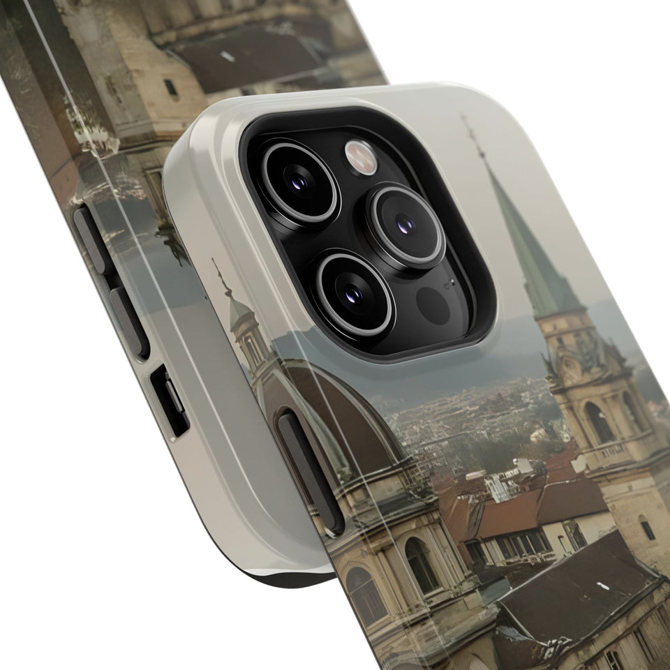 Stylish Impact-Resistant Phone Cases with Scenic Design, Durable Cell Covers, Perfect Gift for Travelers, Functional Phone Accessories