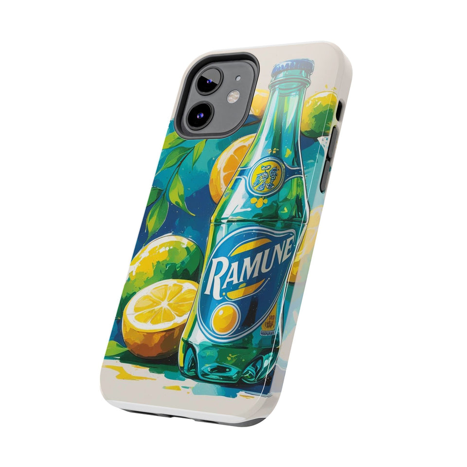 Tough Phone Case Vintage Ramune – Front View