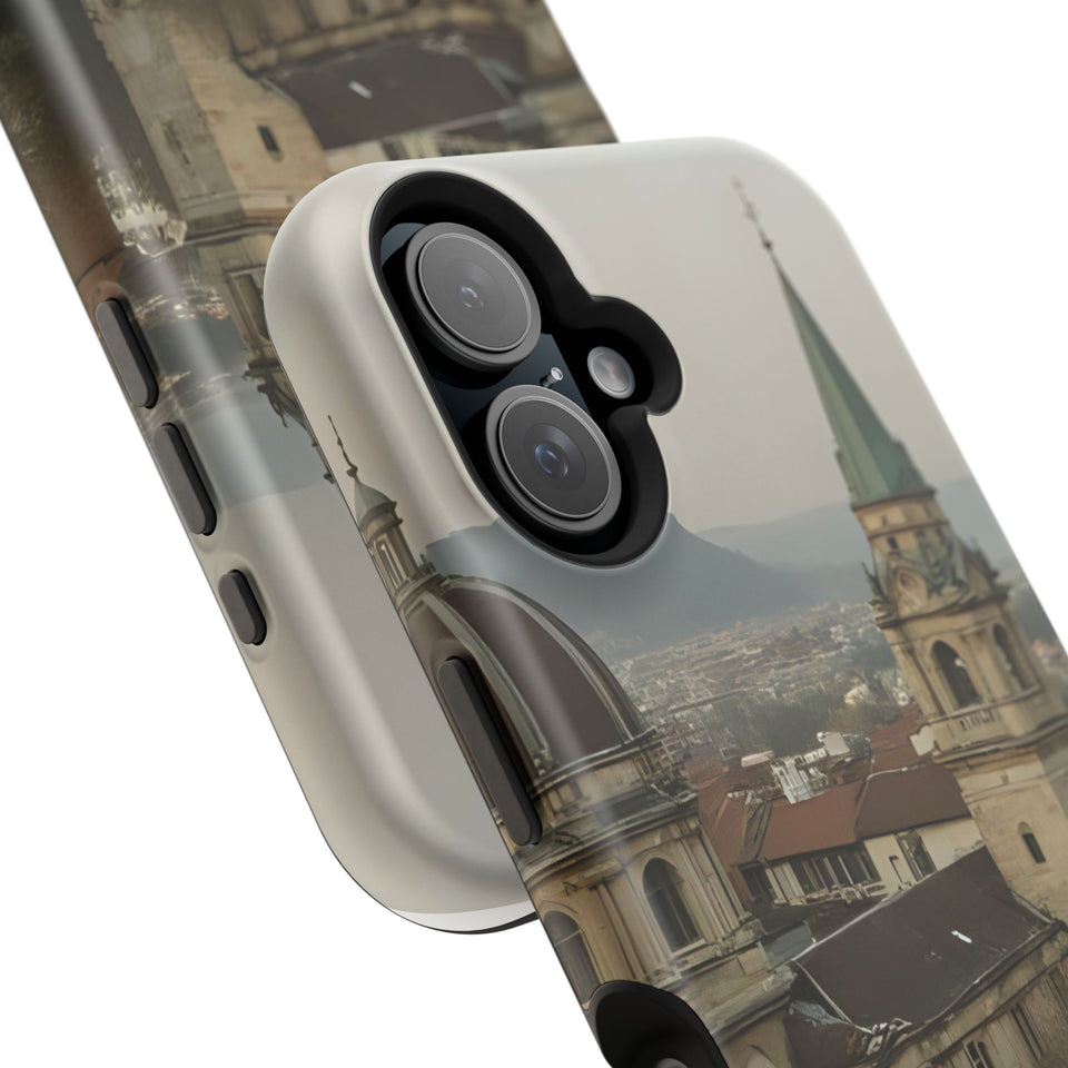 Stylish Impact-Resistant Phone Cases with Scenic Design, Durable Cell Covers, Perfect Gift for Travelers, Functional Phone Accessories