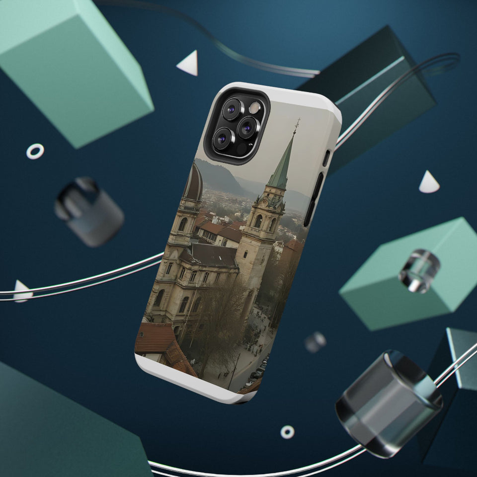 Stylish Impact-Resistant Phone Cases with Scenic Design, Durable Cell Covers, Perfect Gift for Travelers, Functional Phone Accessories