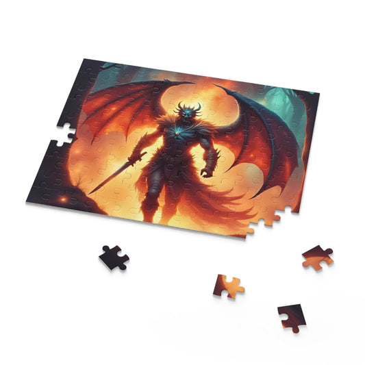 Fantasy Dragon-Themed Puzzle