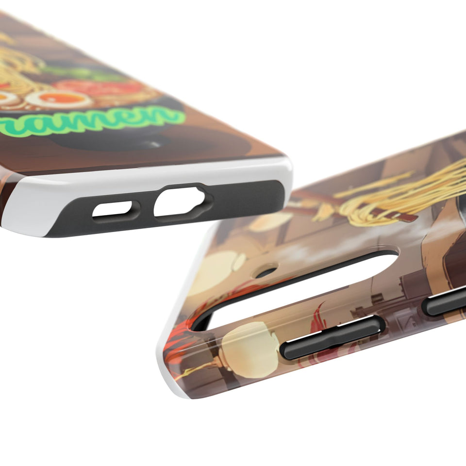“Anime Ramen Bowl Phone Case design”