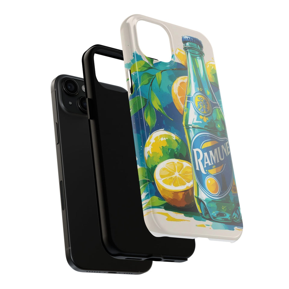 Tough Phone Case Vintage Ramune – Front View