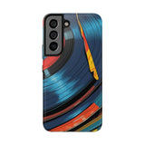 Retro Vinyl Record Phone Case – Front View
