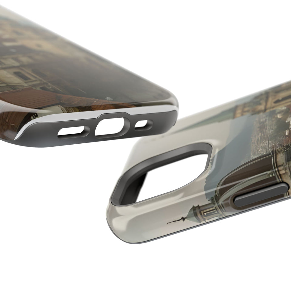 Stylish Impact-Resistant Phone Cases with Scenic Design, Durable Cell Covers, Perfect Gift for Travelers, Functional Phone Accessories