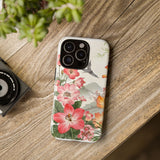 Floral Phone Case tough cover back design