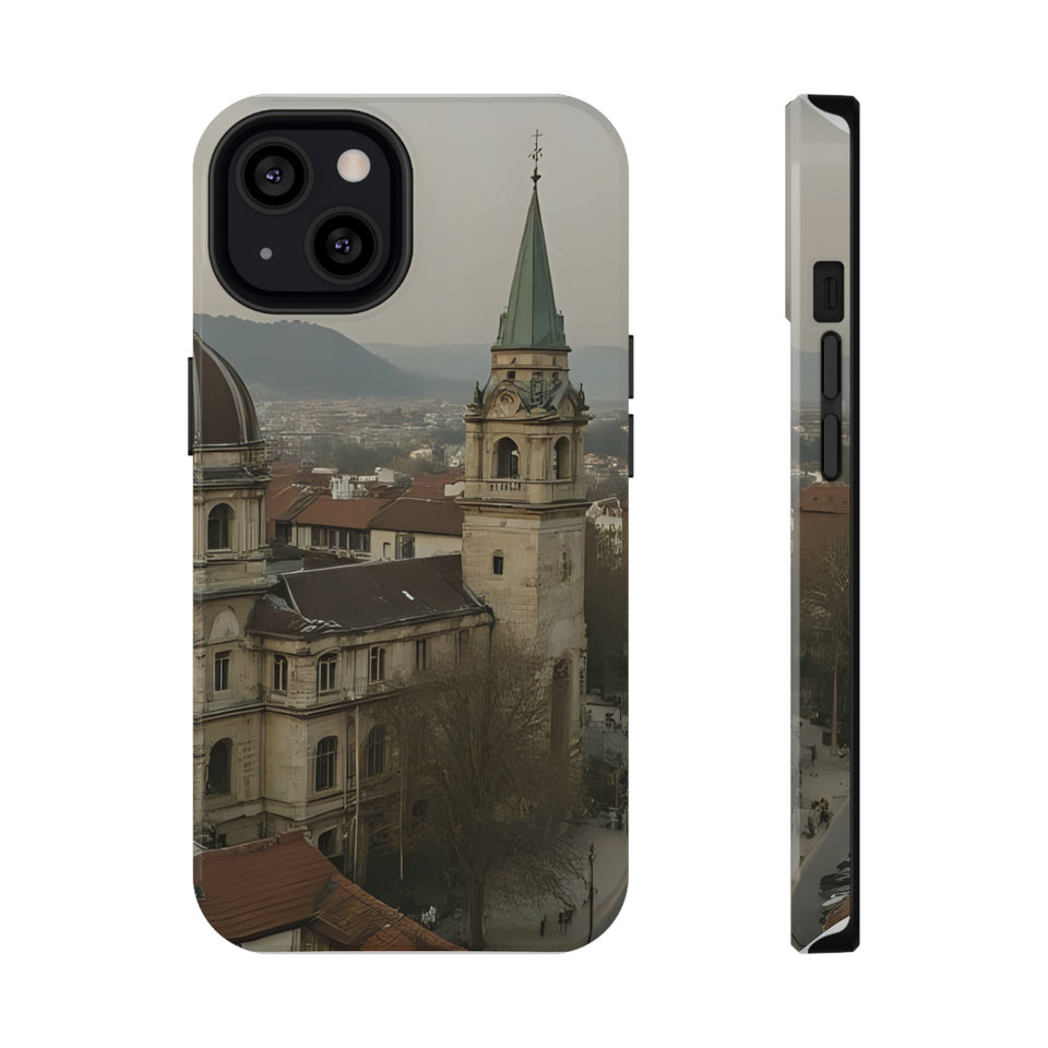 Stylish Impact-Resistant Phone Cases with Scenic Design, Durable Cell Covers, Perfect Gift for Travelers, Functional Phone Accessories