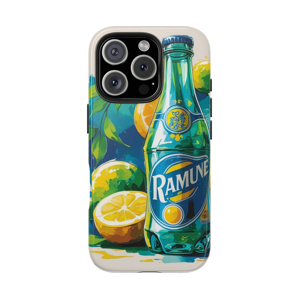 Tough Phone Case Vintage Ramune – Front View