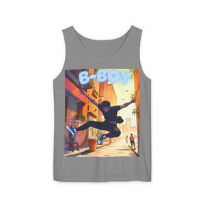 Urban Dance Vibes Tank Top - Perfect for Streetwear Style, B-Boy Culture, Summer Festivals, Dance Events, Active Lifestyle