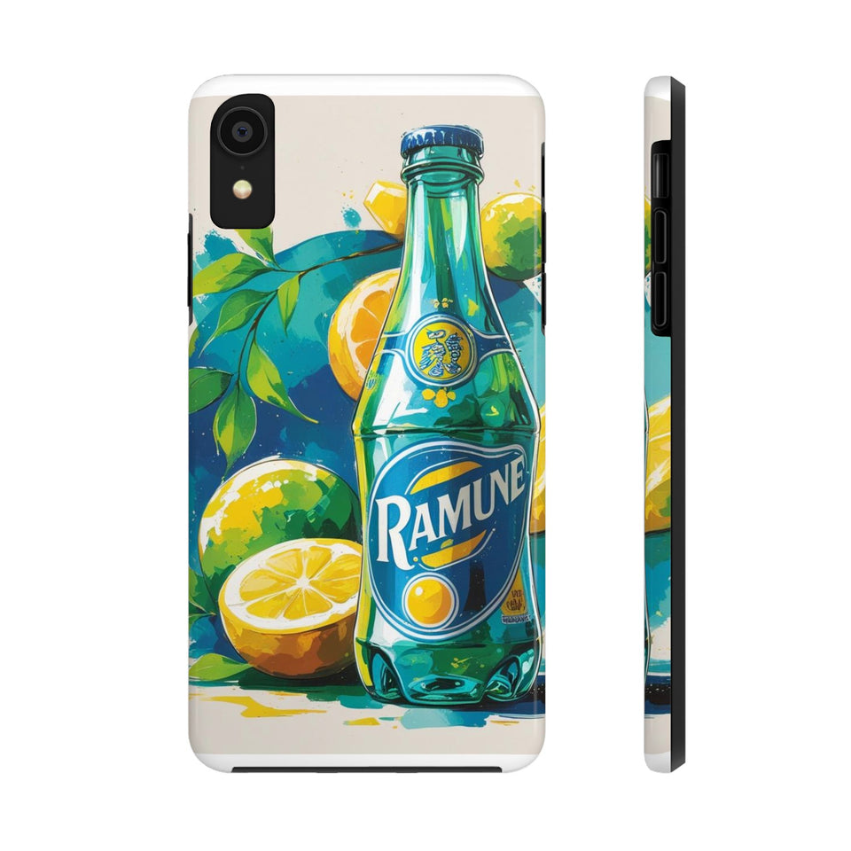 Tough Phone Case Vintage Ramune – Front View