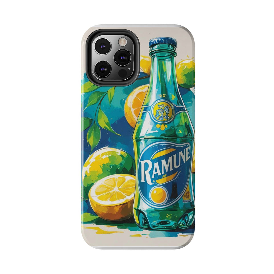 Tough Phone Case Vintage Ramune – Front View
