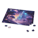 Enchanted Castle Puzzle | Dreamy Art Puzzle, Fantasy Decor, Family Game, Gift for Kids, Magical Home Decor