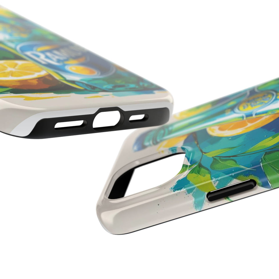 Tough Phone Case Vintage Ramune – Front View