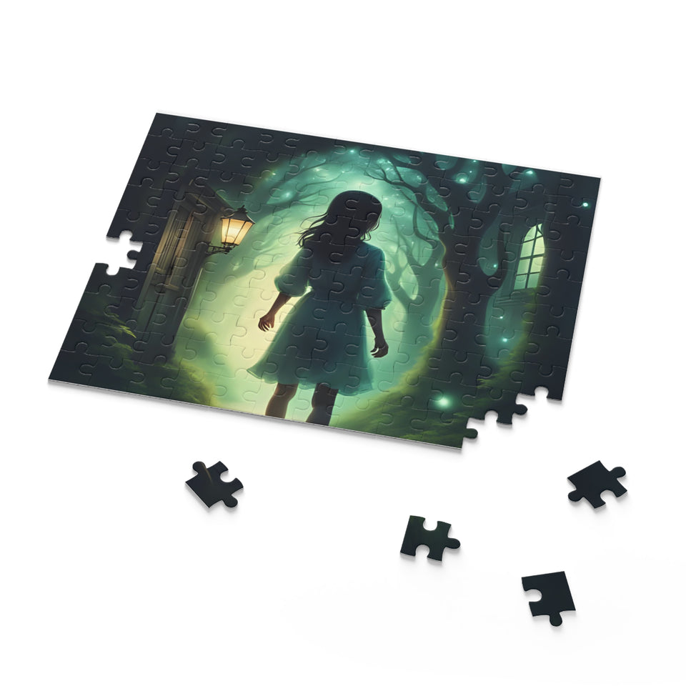 Dreamy Forest Puzzle - 120, 252, 500-Piece Jigsaw for Family Fun, Cozy Nights, Gifts for Puzzle Lovers, Home Decor, Relaxation Activity