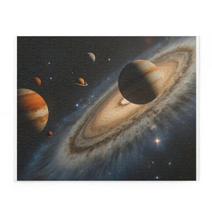 Cosmic Space Puzzle - 120,252,500-Piece Jigsaw Game for Space Lovers, Family Fun Night