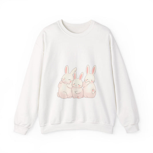 Cute Bunny Crewneck Sweatshirt