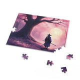 Mystical Samurai Puzzle - 120, 252, 500-Piece, Relaxation activity, Perfect gift for puzzle lovers, Meditative decor, Unique home [...]