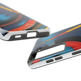 Retro Vinyl Record Phone Case – Front View