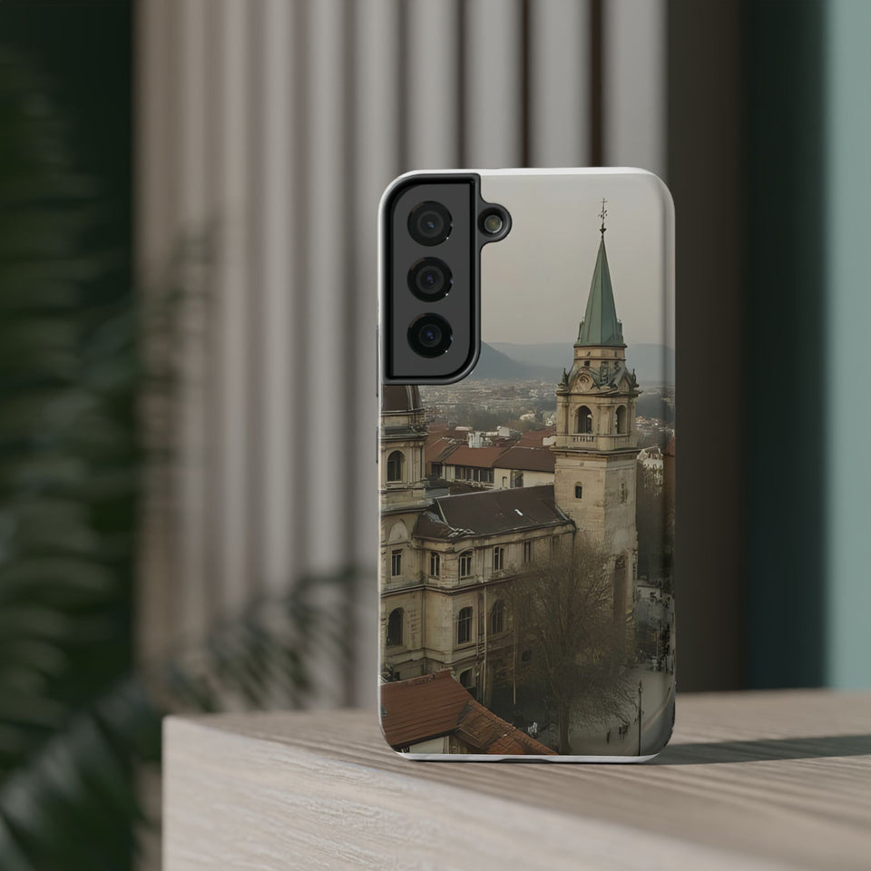 Stylish Impact-Resistant Phone Cases with Scenic Design, Durable Cell Covers, Perfect Gift for Travelers, Functional Phone Accessories