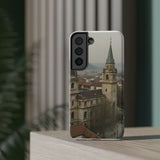 Stylish Impact-Resistant Phone Cases with Scenic Design, Durable Cell Covers, Perfect Gift for Travelers, Functional Phone Accessories