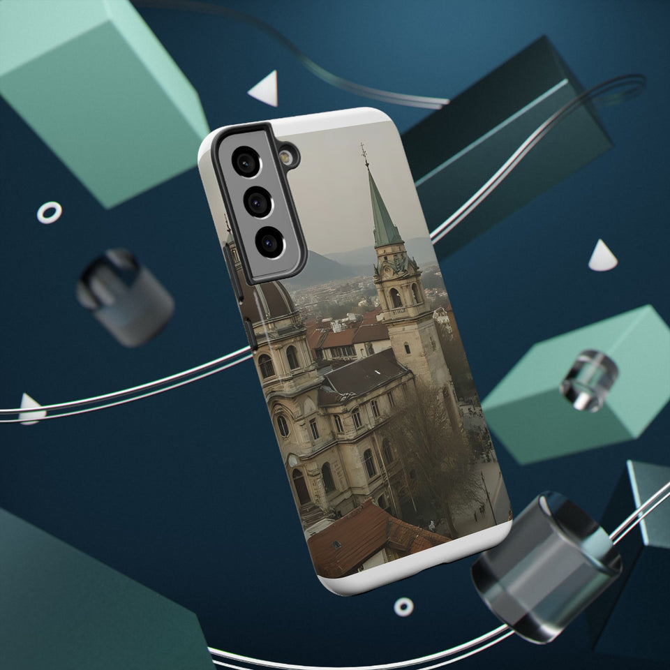 Stylish Impact-Resistant Phone Cases with Scenic Design, Durable Cell Covers, Perfect Gift for Travelers, Functional Phone Accessories