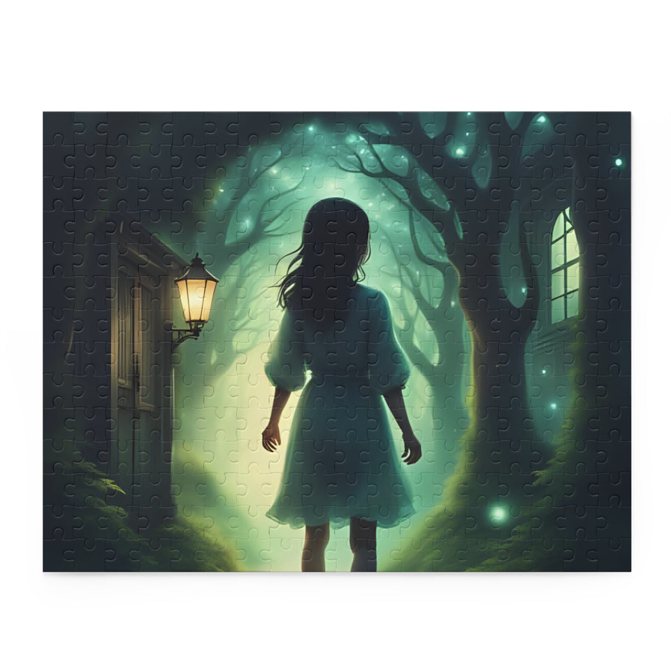 Dreamy Forest Puzzle - 120, 252, 500-Piece Jigsaw for Family Fun, Cozy Nights, Gifts for Puzzle Lovers, Home Decor, Relaxation Activity