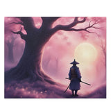 Mystical Samurai Puzzle - 120, 252, 500-Piece, Relaxation activity, Perfect gift for puzzle lovers, Meditative decor, Unique home [...]