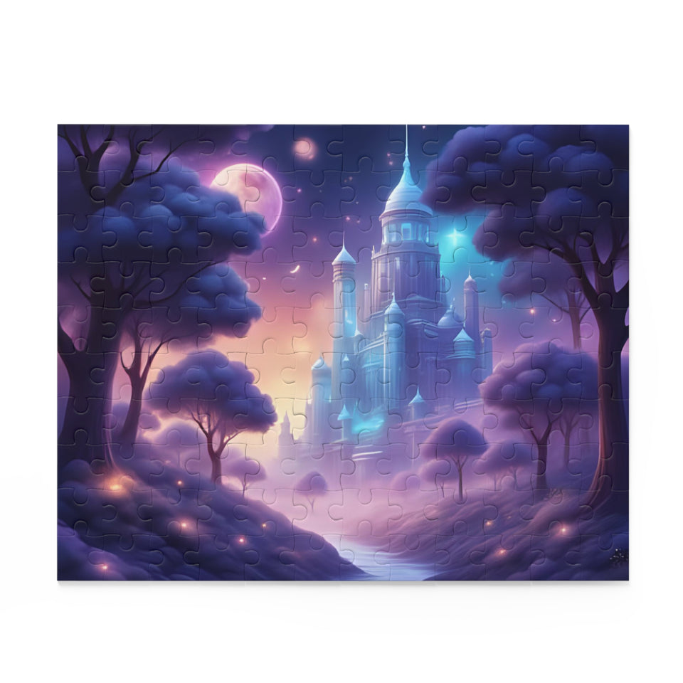 Enchanted Castle Puzzle | Dreamy Art Puzzle, Fantasy Decor, Family Game, Gift for Kids, Magical Home Decor