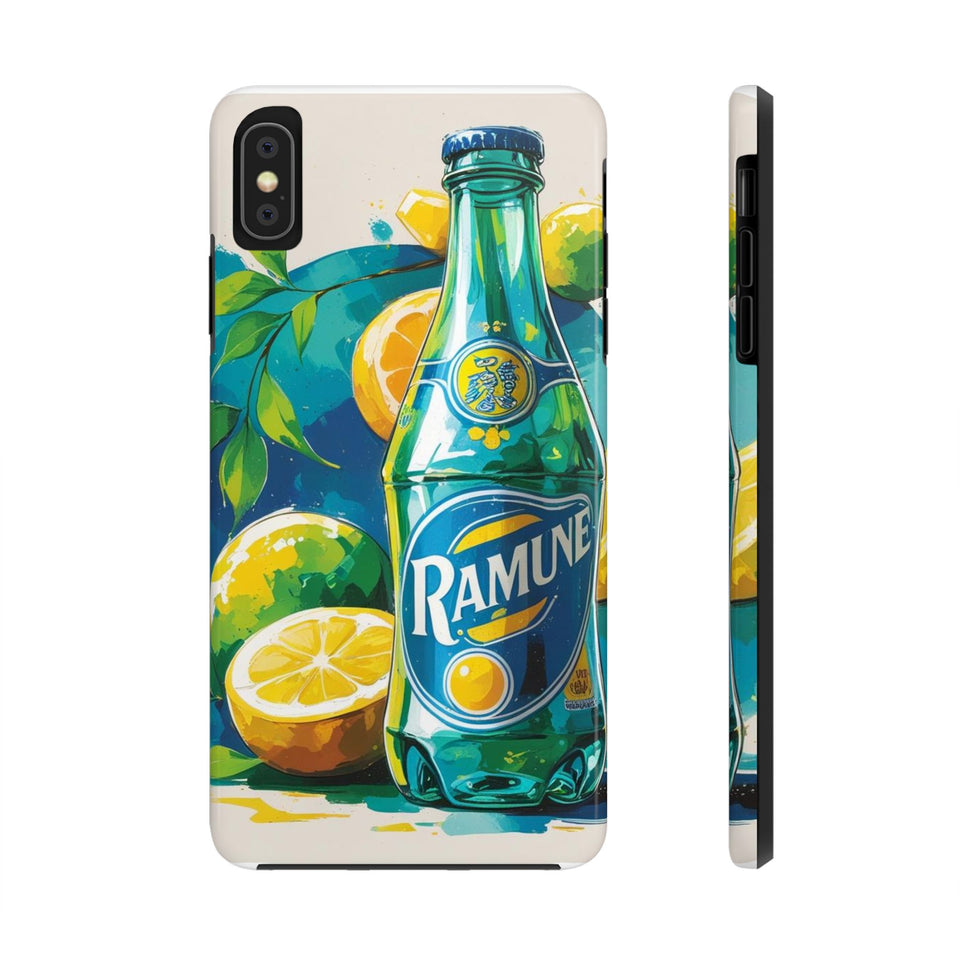 Tough Phone Case Vintage Ramune – Front View