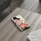 Floral Phone Case tough cover back design