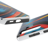 Retro Vinyl Record Phone Case – Front View