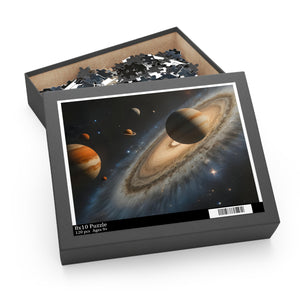Cosmic Space Puzzle - 120,252,500-Piece Jigsaw Game for Space Lovers, Family Fun Night