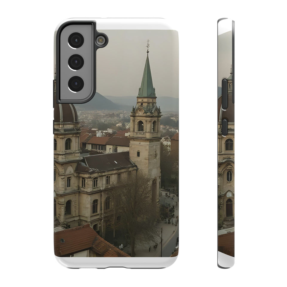 Stylish Impact-Resistant Phone Cases with Scenic Design, Durable Cell Covers, Perfect Gift for Travelers, Functional Phone Accessories