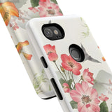 Floral Phone Case tough cover back design