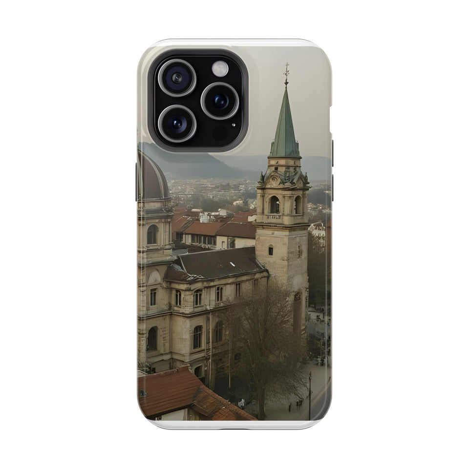 Stylish Impact-Resistant Phone Cases with Scenic Design, Durable Cell Covers, Perfect Gift for Travelers, Functional Phone Accessories