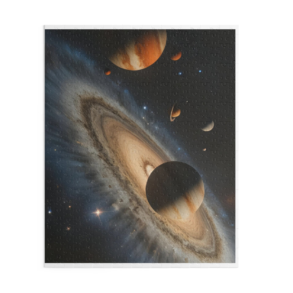 Cosmic Space Puzzle - 120,252,500-Piece Jigsaw Game for Space Lovers, Family Fun Night