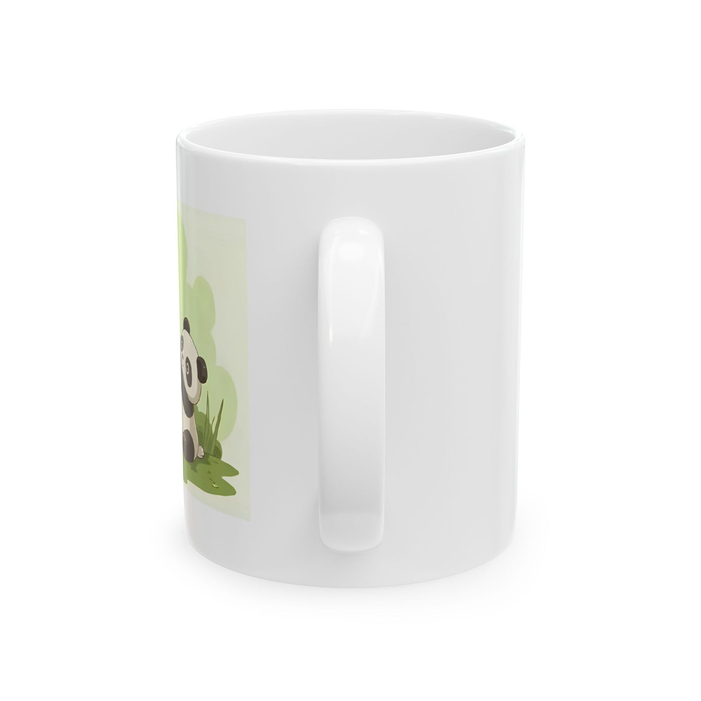 Cute Panda Ceramic Mug - Perfect Gift for Animal Lovers, Tea/ Coffee Cup for Home & Office, Fun Gift for Birthdays