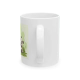 Cute Panda Ceramic Mug – gift for animal lovers