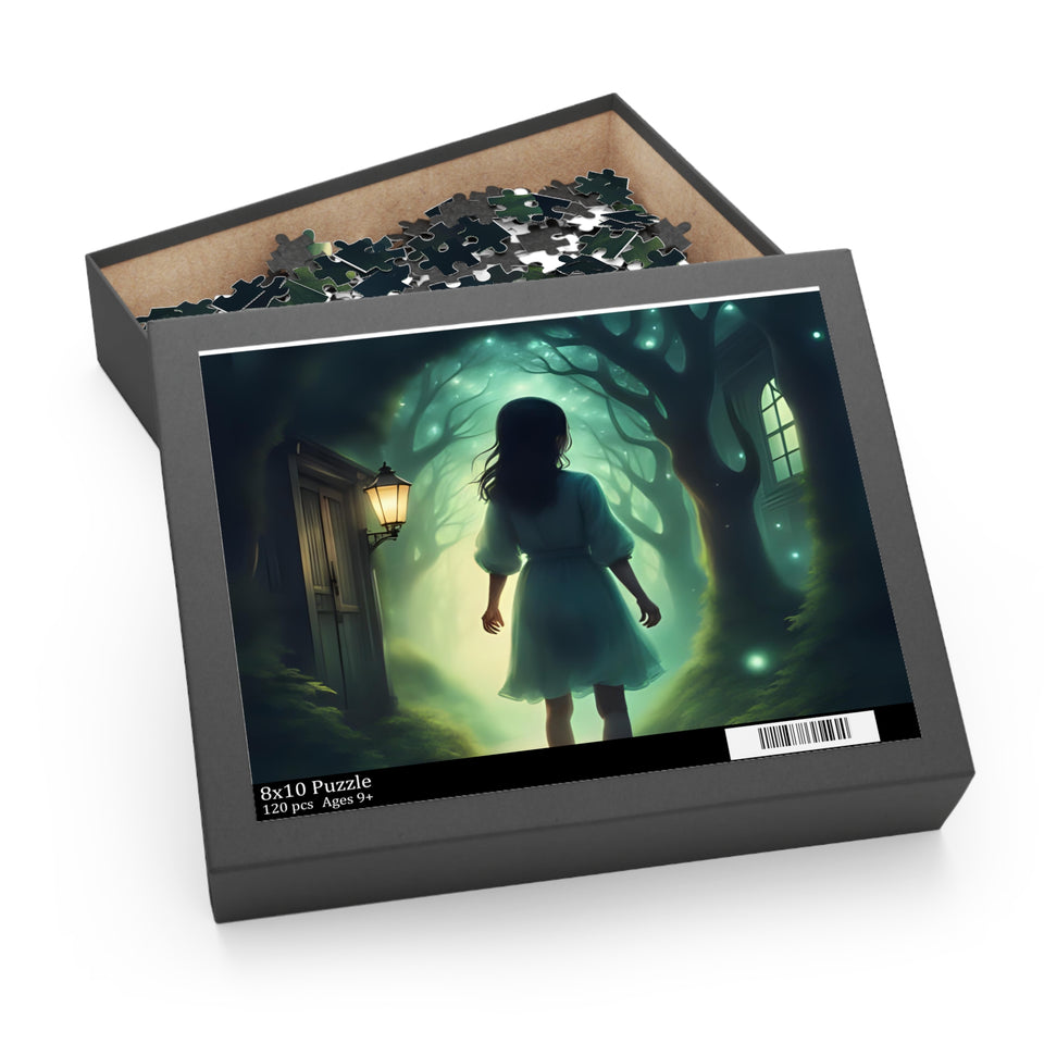 Dreamy Forest Puzzle - 120, 252, 500-Piece Jigsaw for Family Fun, Cozy Nights, Gifts for Puzzle Lovers, Home Decor, Relaxation Activity