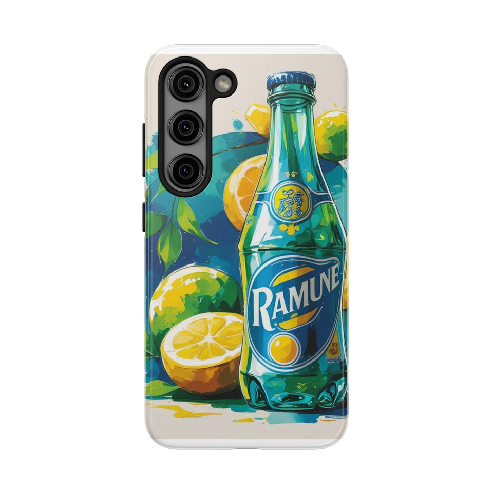 Tough Phone Case Vintage Ramune – Front View
