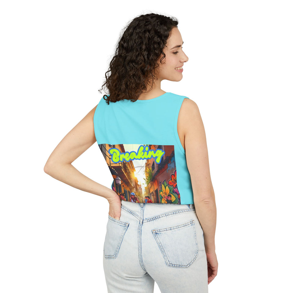 Urban Dance Vibes Tank Top - Perfect for Streetwear Style, B-Boy Culture, Summer Festivals, Dance Events, Active Lifestyle